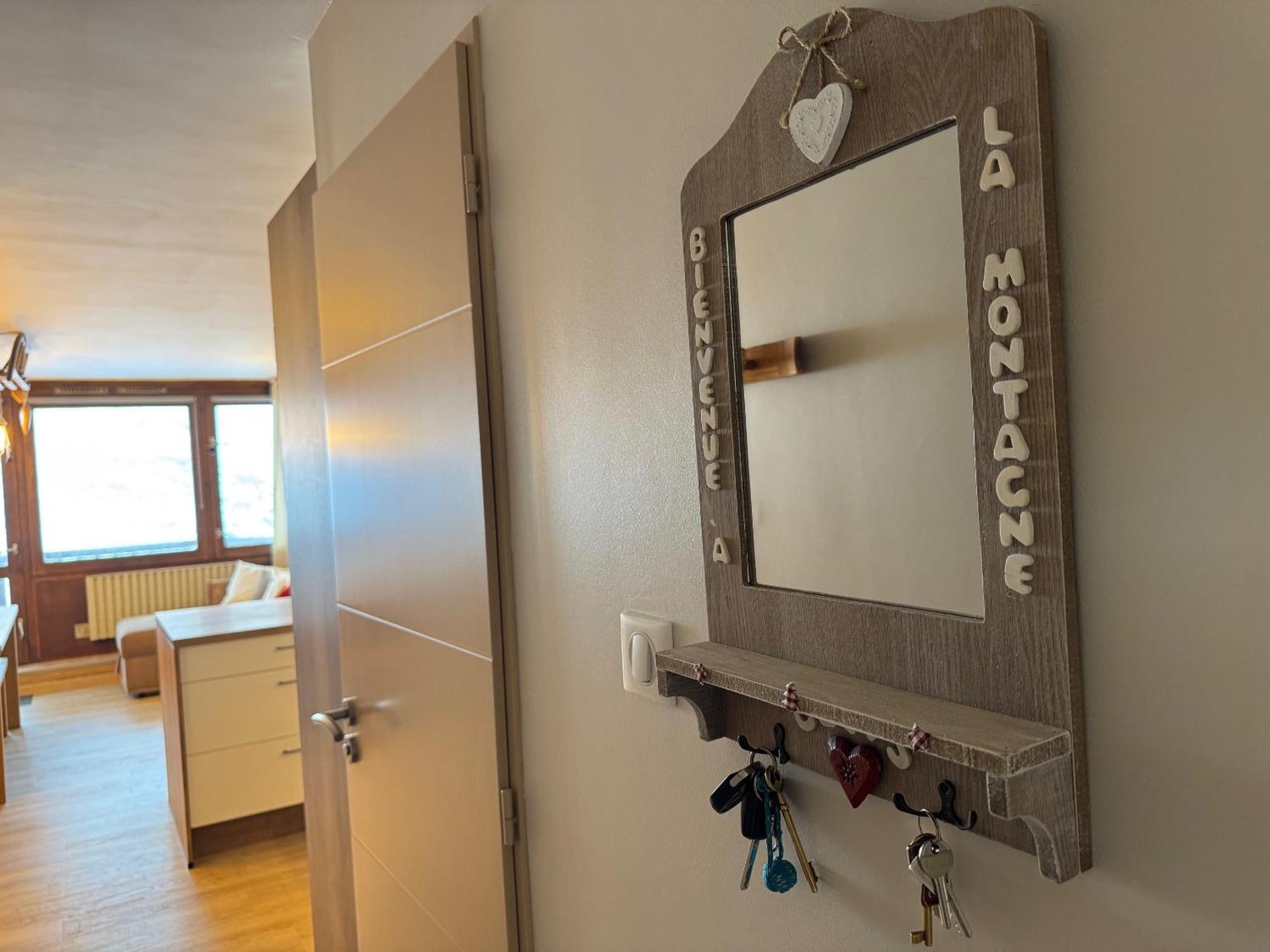 Ferienwohnung Le Cocon La Mongie Exterior foto